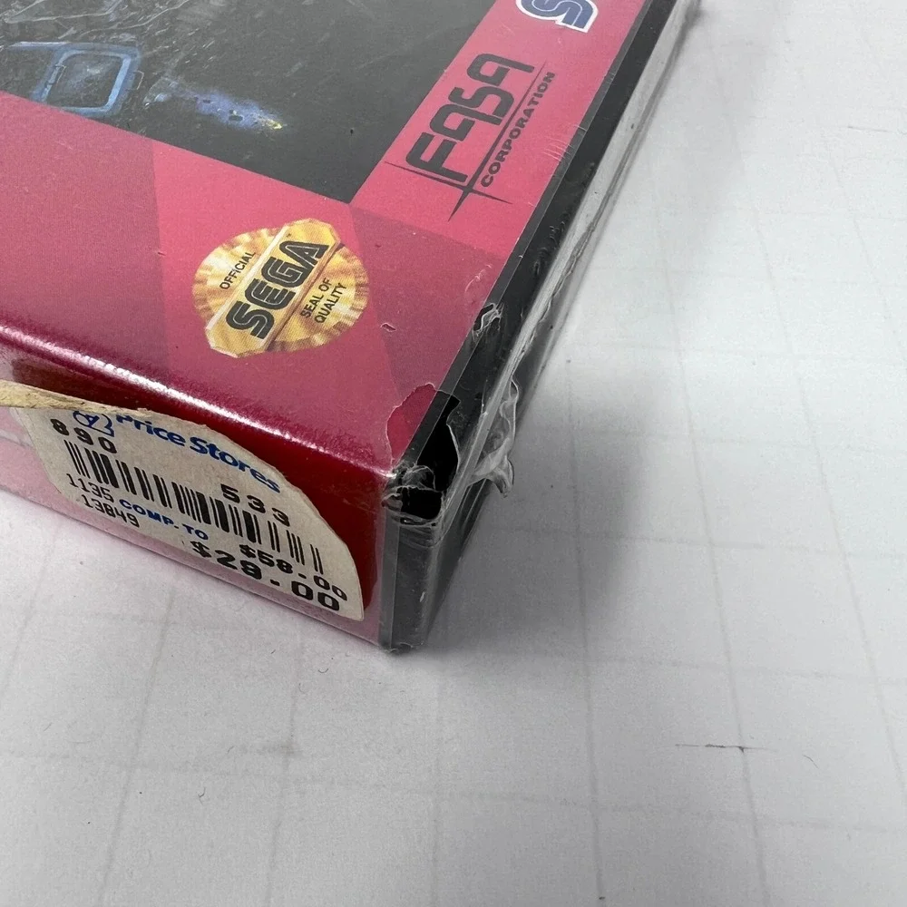 Sega Shadowrun Sega Genesis Black Red Cyberpunk RPG Sealed MA13 1994 Game